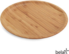 Load image into Gallery viewer, 8.5&quot; Round Bamboo Plate Set
